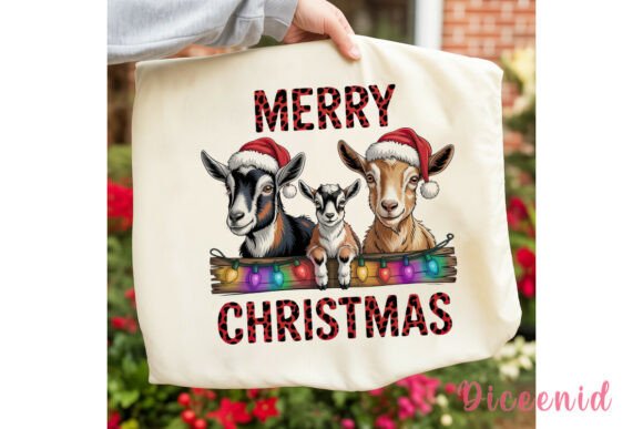 Christmas Goats Sublimation Design Review for Real Projects