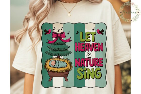 Heaven Nature Sing Christmas PNG Clipart: A Festive Graphic Design Asset for Local Business Branding